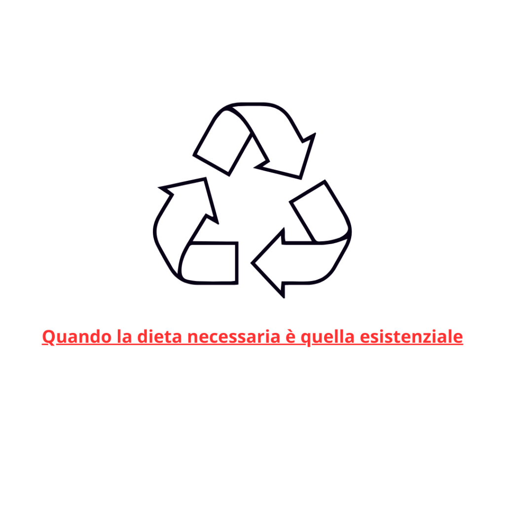 Quando la dieta necessaria è quella esistenziale